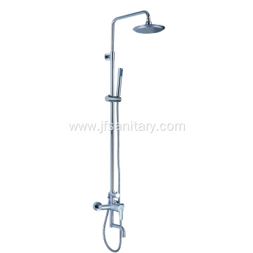 Wall Shower System With Tub Faucet